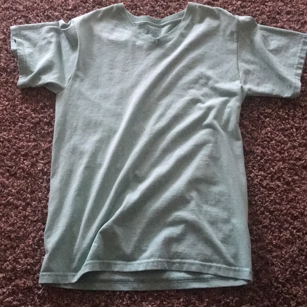 Fruit of the Loom Sea Foam Green V-Neck
